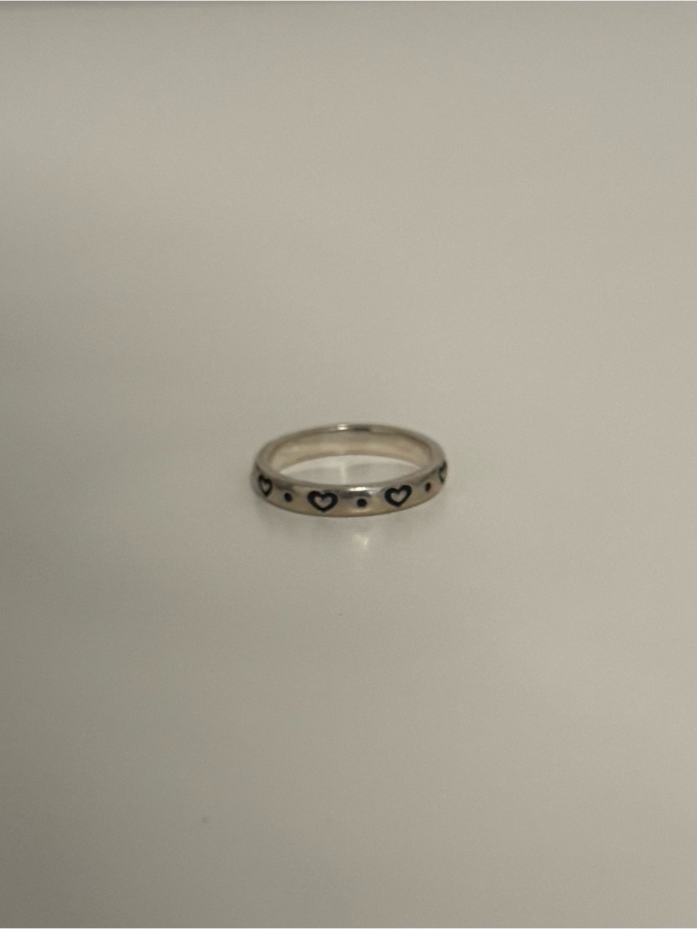 Retired James Avery Heart Ring - Size 7